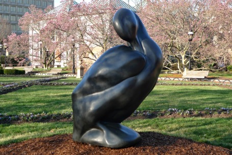 Labrador duck sculpture by Todd McGrain