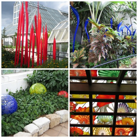 Chihuly Pieces at the Franklin Park Conservatory and Botanical Gardens, Columbus, Ohio