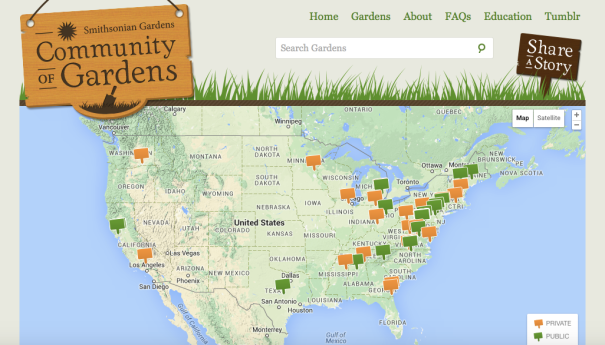 Community of Gardens website
